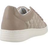 Geox - Casual Sneakers - Bruin - Dames - Comfortabel voor Dagelijks Gebruik
