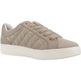 Geox - Casual Sneakers - Bruin - Dames - Comfortabel voor Dagelijks Gebruik