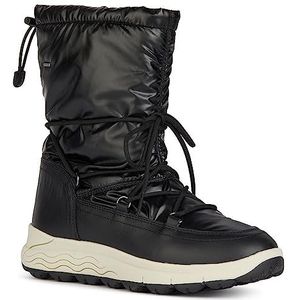 Geox Dames D Spherica 4x4 B ABX enkellaars, Schwarz, 42 EU