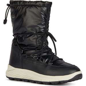 Geox Meisjes D Spherica 4x4 B ABX enkellaars, zwart, 35 EU