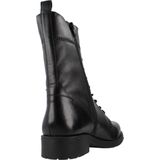 Geox - D366Rf 000Tu C9999 - Enkellaarsjes - Zwart - Leer