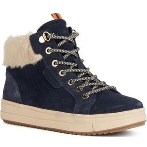 Geox J Rebecca Girl WPF A Sneaker, DK Navy, 32 EU, Dk Navy, 32 EU