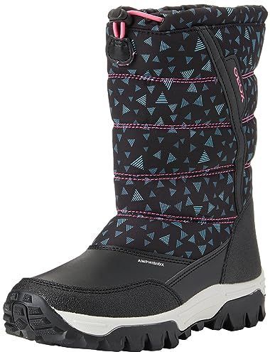 Geox - Himalaya Girl B Ab - Enkellaars - Zwart - Waterdicht