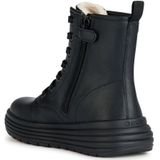 Geox - J36ETC 000BC C9999 - Enkellaarsjes - Zwart - Polyurethaan