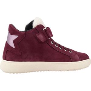 Geox J Theleven Girl WPF Sneakers voor meisjes, prune, 25 EU