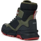 Geox - J36LCD 0MEFU - Enkellaarsjes - Groen