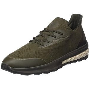 Geox U Spherica Actif A Sneakers voor heren, Dk Military, 42 EU