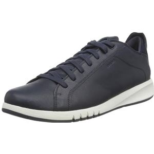 Geox U Aerantis A Sneakers voor heren, Donker Navy Blauw