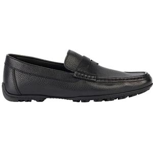 Geox moccasin U Kosmopolis + Grip heren , Schwarz , 43.5 EU