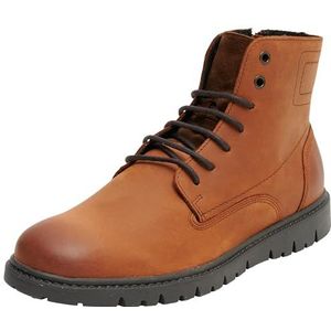 Geox Ghiacciaio enkellaars voor heren, cognac, 41 EU