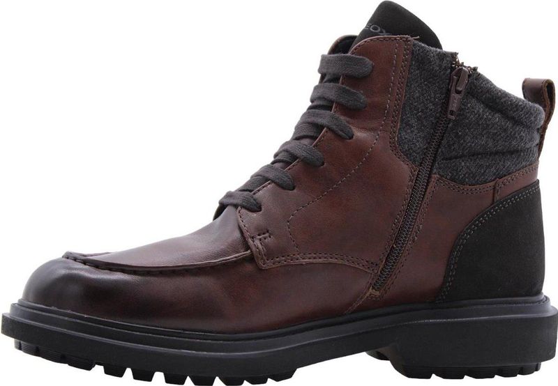 Geox - Veterlaarsjes - Bruin - Leer - Heren