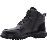 Geox - Faloria B ABX Boots - Grijs - Leer - Waterafstotend - Ademend - Vetersluiting