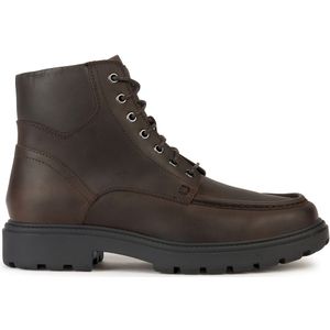 Ademende bottines in leer Spherica EC7 GEOX. Leer materiaal. Maten 42. Kastanje kleur