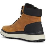 Geox - Granito + Grip B - Enkellaars - Zwart - Leer