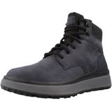 Geox - U Granito + Grip B A - Enkellaars - Navy Blauw - Synthetisch - Rubber