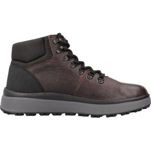 Geox - Waterdichte Laarzen - Bruin - Leer - Ademend - Antislip Buitenzoal