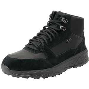 Geox - Sterrato ABX - Sneakers - Zwart - Suède/Rundleder/Polyester