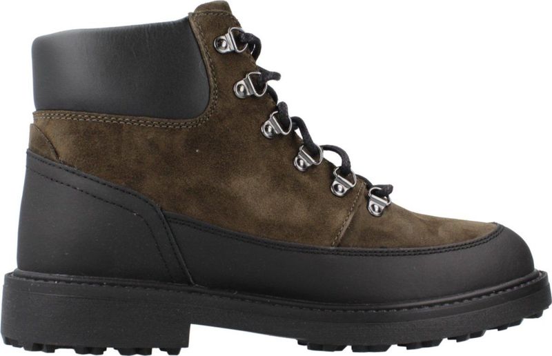 Geox Heren U Lagorai + Grip enkellaars, legergroen, 39 EU