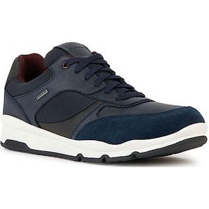 Geox U Sandford B ABX A Sneakers voor heren, Donkerblauw, 39 EU