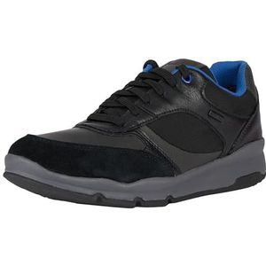 Geox U Sandford B ABX A Sneakers voor heren, Schwarz, 42 EU