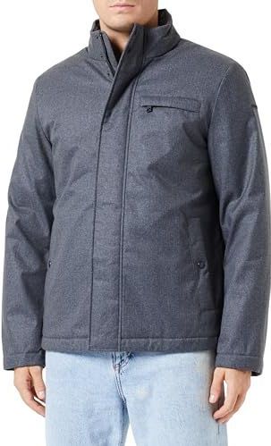 Geox - Vincit - Herenjas - Grijs Pinstripe