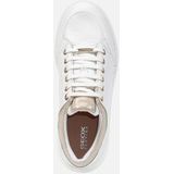 Geox - Dalyla - Sneakers - Wit - Champagne - Leer