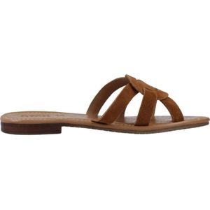 Geox, Schoenen, Dames, Bruin, 37 EU, Stijlvolle Instappers voor Vrouwen