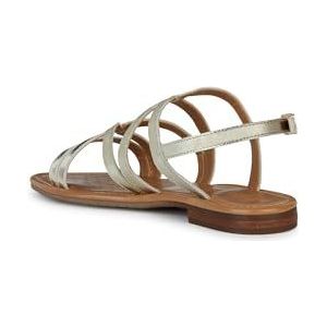 Geox Sozy Sandalen Goud EU 38 Vrouw