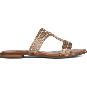 GEOX D SOZY PLUS D Sandalen - DK GOLD - Maat 37