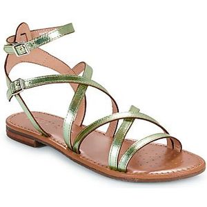 Geox  D SOZY S  sandalen  dames Groen