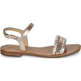 Geox  D SOZY Q  sandalen  dames Goud