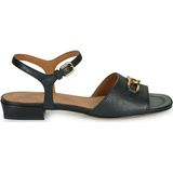 GEOX - D NEW ERAKLIA 15 - Slippers - Zwart - Leer