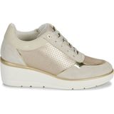 GEOX Dames Idle Wedge Sneakers Wit