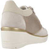 GEOX Damen Idle Wedge Sneaker Champagner / Helles Sand