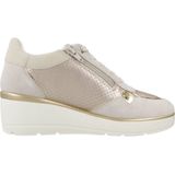 GEOX Damen Idle Wedge Sneaker Champagner / Helles Sand