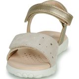 GEOX - J Sandal Haiti Girl - Sandalen - Platinum/Beige - Antibacteriële Binnenzool