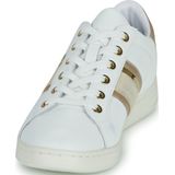 Ademende sneakers Jaysen GEOX. Leer materiaal. Maten 36. Wit kleur