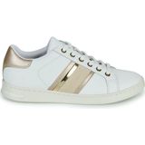 GEOX D JAYSEN E Sneakers - WHITE/LT GOLD - Maat 38