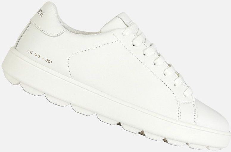 GEOX - SPHERICA ECUB-1 Sneakers - WIT - Nappa - Comfortabel en Ademend