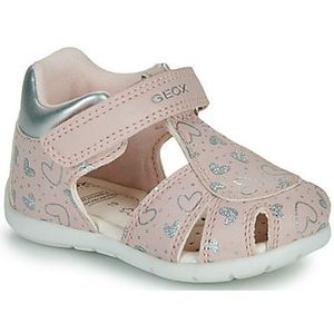 Geox B Elthan Girl C Sandalen voor babymeisjes, Lt Rose Zilver, 19 EU