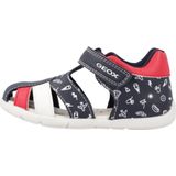 GEOX - Elthan - Sandalen - Marineblauw/Rood - Polyurethaan