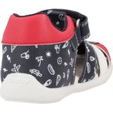 GEOX - Elthan - Sandalen - Marineblauw/Rood - Polyurethaan