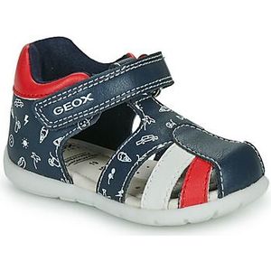 Geox Baby Jongens B Elthan Boy C sandaal, rood (navy red), 22 EU