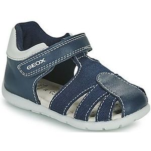 Gesloten sandalen Elthan, eerste stappen GEOX. Polyurethaan materiaal. Maten 21. Blauw kleur