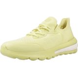 GEOX - D Spherica Actif - Sneakers - Geel - Technologie voor Transpiratie