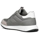 Geox - Molveno - Sneakers - Grijs - Polyurethaan, Polyester, Suède