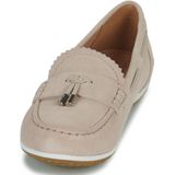 Geox - D Vega Moc A - Loafers - Lt Taupe - Leer