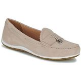 Geox - D Vega Moc A - Loafers - Lt Taupe - Leer