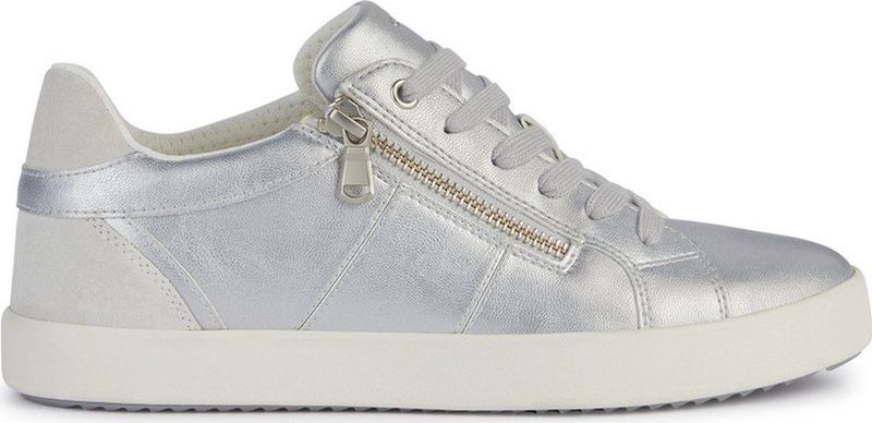 Geox - Blomiee - Sneakers - Zilver - Lichtgewicht - Ademend