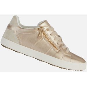 GEOX - BLOMIEE - Sneakers - Lichtgoud/Lichtbeige - Lederlook/Suède